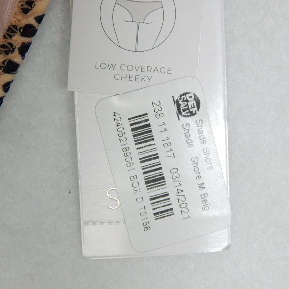 Bikini Bottoms Cheeky Low Coverage Size M Xhilaration Leopard Womens - Picture 3 of 7